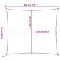 vidaXL Sonnensegel 160 g/m² Hellgrün 2,5x3 m HDPE vidaXL Sonnensegel 160 g/m² Hellgrün 2,5x3 m HDPE