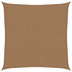 vidaXL Sonnensegel 160 g/m² Taupe 2x2 m HDPE