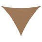 vidaXL Sonnensegel 160 g/m² Taupe 3x3x4,2 m HDPE vidaXL Sonnensegel 160 g/m² Taupe 3x3x4,2 m HDPE