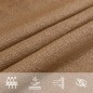 vidaXL Sonnensegel 160 g/m² Taupe 3x3x4,2 m HDPE vidaXL Sonnensegel 160 g/m² Taupe 3x3x4,2 m HDPE