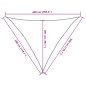 vidaXL Sonnensegel 160 g/m² Taupe 3x3x4,2 m HDPE vidaXL Sonnensegel 160 g/m² Taupe 3x3x4,2 m HDPE