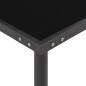 vidaXL Gartentisch Schwarz 170x170x74,5 cm Stahl und Glas vidaXL Gartentisch Schwarz 170x170x74,5 cm Stahl und Glas