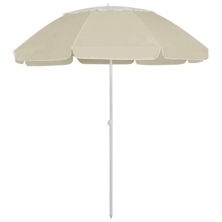 vidaXL Strandschirm Sandgelb 300 cm