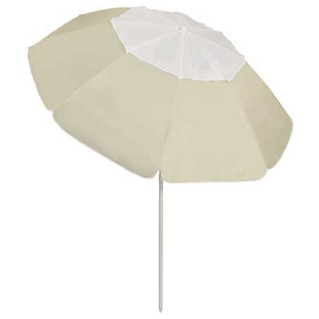 vidaXL Strandschirm Sandgelb 300 cm