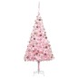 vidaXL Künstlicher Weihnachtsbaum mit Beleuchtung & Kugeln Rosa 210cm vidaXL Künstlicher Weihnachtsbaum mit Beleuchtung & Kugeln Rosa 210cm
