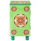 vidaXL Sideboard Handbemalt Mehrfarbig 70x35x60 cm Mango Massivholz vidaXL Sideboard Handbemalt Mehrfarbig 70x35x60 cm Mango Massivholz