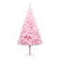 vidaXL Künstlicher Weihnachtsbaum mit Beleuchtung & Kugeln Rosa 210cm vidaXL Künstlicher Weihnachtsbaum mit Beleuchtung & Kugeln Rosa 210cm