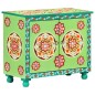 vidaXL Sideboard Handbemalt Mehrfarbig 70x35x60 cm Mango Massivholz vidaXL Sideboard Handbemalt Mehrfarbig 70x35x60 cm Mango Massivholz