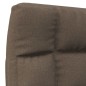 vidaXL Bodenstuhl Faltbar Taupe Stoff vidaXL Bodenstuhl Faltbar Taupe Stoff