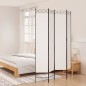vidaXL 4-tlg. Paravent Weiß 160x220 cm Stoff vidaXL 4-tlg. Paravent Weiß 160x220 cm Stoff