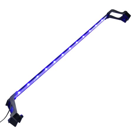 vidaXL LED-Aquariumleuchte mit Klemmen 90-105 cm Blau und Weiß 