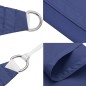 vidaXL Sonnensegel Oxford-Gewebe Dreieckig 3x3x3 m Blau