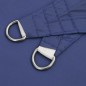 vidaXL Sonnensegel Oxford-Gewebe Dreieckig 4x5x6,4 m Blau vidaXL Sonnensegel Oxford-Gewebe Dreieckig 4x5x6,4 m Blau