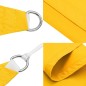 vidaXL Sonnensegel Oxford-Gewebe Dreieckig 4x5x6,4 m Gelb vidaXL Sonnensegel Oxford-Gewebe Dreieckig 4x5x6,4 m Gelb