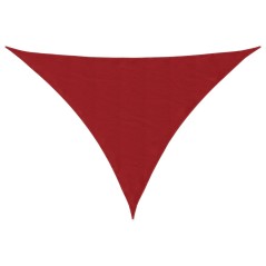 vidaXL Sonnensegel Oxford-Gewebe Dreieckig 4x5x6,4 m Rot