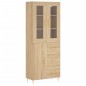 vidaXL Highboard Sonoma-Eiche 69,5x34x180 cm Holzwerkstoff vidaXL Highboard Sonoma-Eiche 69,5x34x180 cm Holzwerkstoff