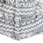 vidaXL 2-Sitzer Modularer Pouf Hellgrau Stoff vidaXL 2-Sitzer Modularer Pouf Hellgrau Stoff