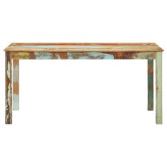 vidaXL Esstisch Altholz Massiv 160x80x76 cm 