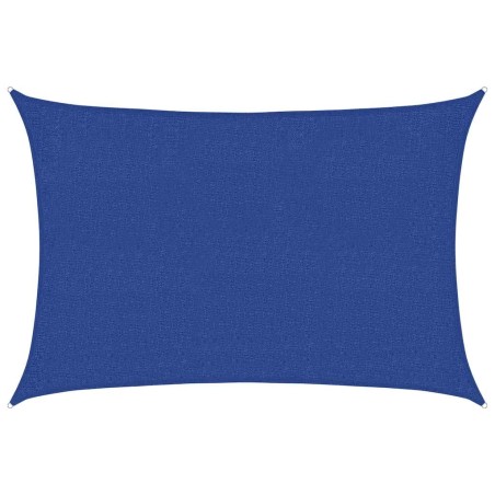 vidaXL Sonnensegel 160 g/m² Blau 2x2,5 m HDPE