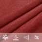 vidaXL Sonnensegel 160 g/m² Rot 4x5x6,8 m HDPE vidaXL Sonnensegel 160 g/m² Rot 4x5x6,8 m HDPE