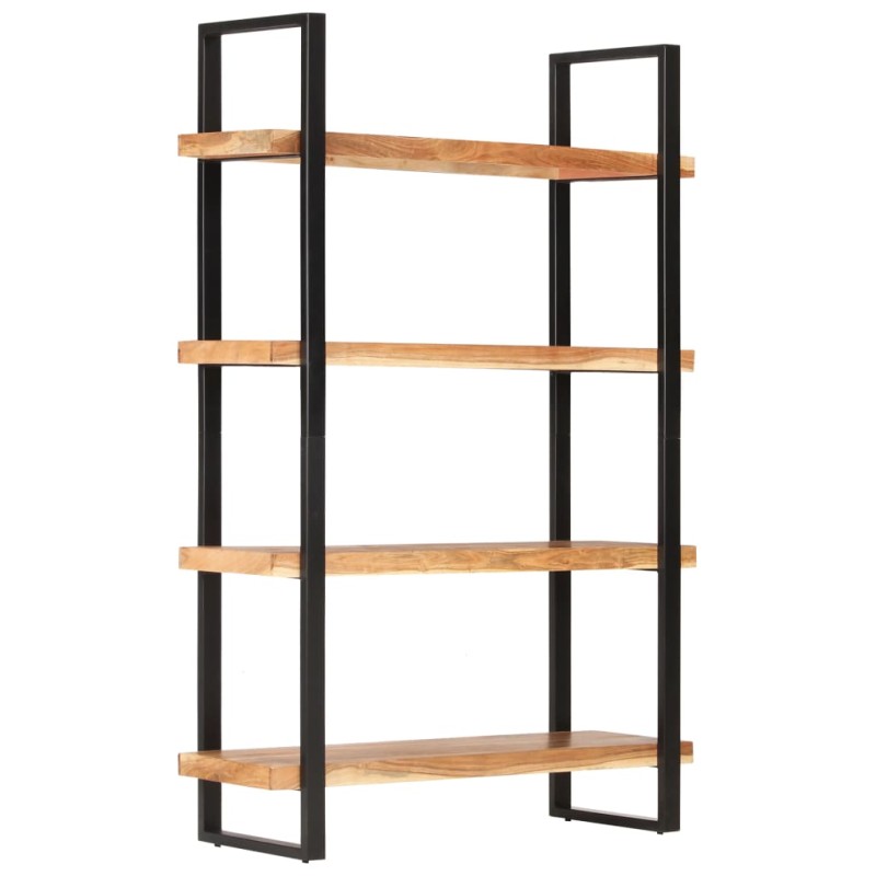 vidaXL Bücherregal mit 4 Böden 120x40x180 cm Akazie Massivholz vidaXL Bücherregal mit 4 Böden 120x40x180 cm Akazie Massivholz