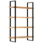 vidaXL Bücherregal mit 4 Böden 120x40x180 cm Akazie Massivholz vidaXL Bücherregal mit 4 Böden 120x40x180 cm Akazie Massivholz