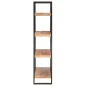 vidaXL Bücherregal mit 4 Böden 120x40x180 cm Akazie Massivholz vidaXL Bücherregal mit 4 Böden 120x40x180 cm Akazie Massivholz