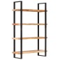vidaXL Bücherregal mit 4 Böden 120x40x180 cm Akazie Massivholz vidaXL Bücherregal mit 4 Böden 120x40x180 cm Akazie Massivholz