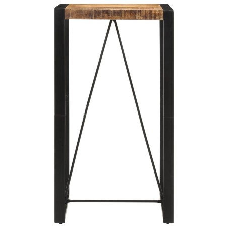  vidaXL Bartisch 60x55x110 cm Massives Raues Mangoholz