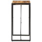 vidaXL Bartisch 60x55x110 cm Massives Raues Mangoholz vidaXL Bartisch 60x55x110 cm Massives Raues Mangoholz