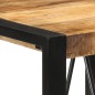 vidaXL Bartisch 60x55x110 cm Massives Raues Mangoholz vidaXL Bartisch 60x55x110 cm Massives Raues Mangoholz