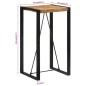 vidaXL Bartisch 60x55x110 cm Massives Raues Mangoholz vidaXL Bartisch 60x55x110 cm Massives Raues Mangoholz
