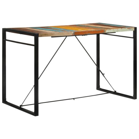 vidaXL Bartisch 175x90x110 cm Massives Altholz