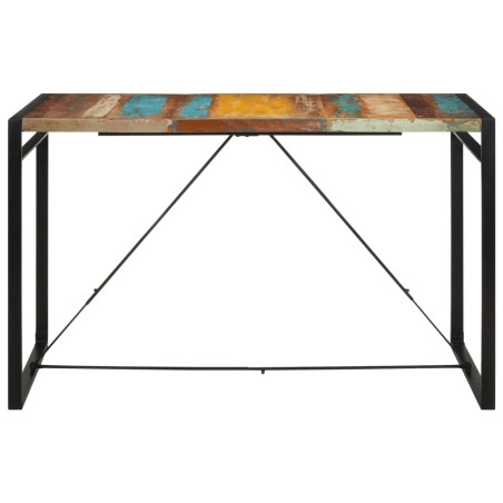 vidaXL Bartisch 175x90x110 cm Massives Altholz