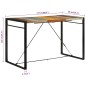 vidaXL Bartisch 175x90x110 cm Massives Altholz vidaXL Bartisch 175x90x110 cm Massives Altholz