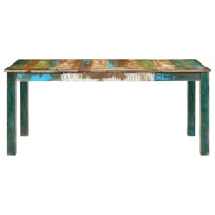 vidaXL Esstisch 180x90x76 cm Massivholz Altholz