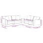 vidaXL 2-tlg. Sofagarnitur mit Kissen Creme Kunstleder vidaXL 2-tlg. Sofagarnitur mit Kissen Creme Kunstleder
