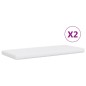 vidaXL Tagesbett Ausziehbar mit Matratzen Blau 80x200 cm Samt vidaXL Tagesbett Ausziehbar mit Matratzen Blau 80x200 cm Samt