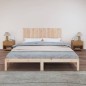 vidaXL Wand-Kopfteil 185x3x60 cm Massivholz Kiefer