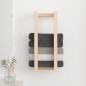 vidaXL Handtuchhalter 23x18x60 cm Massivholz Kiefer vidaXL Handtuchhalter 23x18x60 cm Massivholz Kiefer