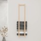 vidaXL Handtuchhalter 23x18x110 cm Massivholz Kiefer vidaXL Handtuchhalter 23x18x110 cm Massivholz Kiefer