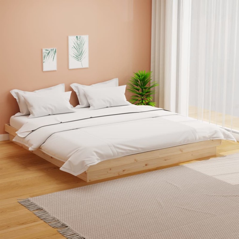 vidaXL Massivholzbett 180x200 cm vidaXL Massivholzbett 180x200 cm