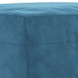 vidaXL 3-tlg. Sofagarnitur mit Kissen Blau Samt vidaXL 3-tlg. Sofagarnitur mit Kissen Blau Samt
