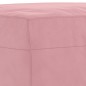 vidaXL 4-tlg. Sofagarnitur mit Kissen Rosa Samt vidaXL 4-tlg. Sofagarnitur mit Kissen Rosa Samt