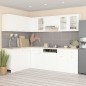vidaXL 11-tlg. Küchenzeile Weiß Holzwerkstoff vidaXL 11-tlg. Küchenzeile Weiß Holzwerkstoff