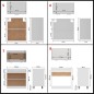 vidaXL 11-tlg. Küchenzeile Weiß Holzwerkstoff vidaXL 11-tlg. Küchenzeile Weiß Holzwerkstoff