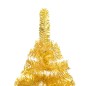 Künstlicher Weihnachtsbaum mit LEDs & Kugeln Golden 180 cm PET Künstlicher Weihnachtsbaum mit LEDs & Kugeln Golden 180 cm PET