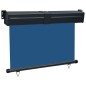 vidaXL Balkon-Seitenmarkise 125x250 cm Blau vidaXL Balkon-Seitenmarkise 125x250 cm Blau