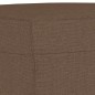 vidaXL 3-tlg. Sofagarnitur mit Kissen Braun Stoff vidaXL 3-tlg. Sofagarnitur mit Kissen Braun Stoff