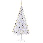 vidaXL Künstlicher Weihnachtsbaum Beleuchtung Kugeln 180cm 620 Zweige vidaXL Künstlicher Weihnachtsbaum Beleuchtung Kugeln 180cm 620 Zweige